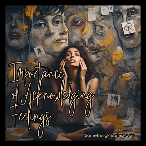 The importance of acknowledging and managing emotions