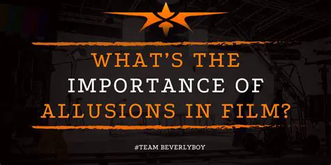 The Importance of Allusions