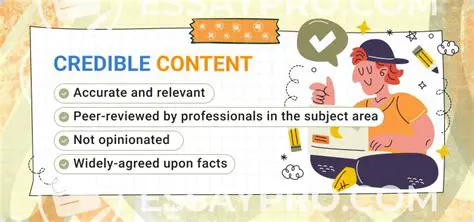 The Importance of Credible Sources