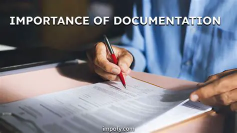 The Importance of Documentation