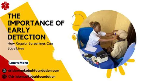 The Importance of Early Detection and Treatment