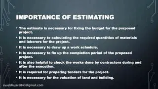 The Importance of Estimating Expressions