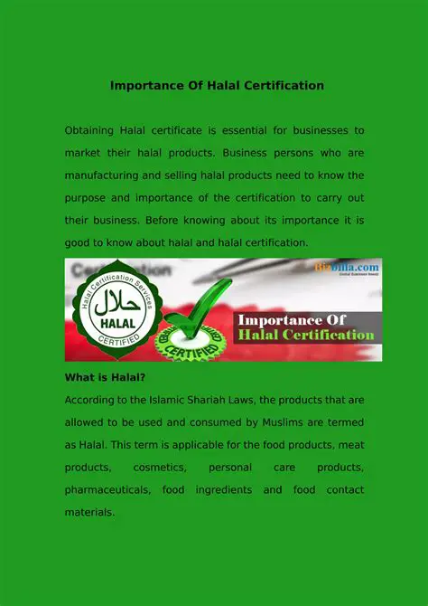 The Importance of Halal Certification