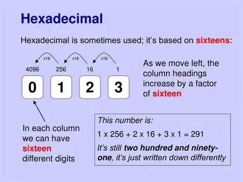 The Importance of Hexadecimal