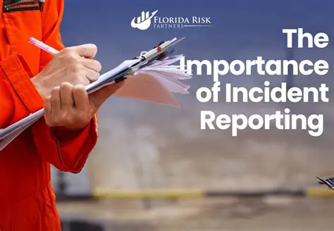 The Importance of Incident Reporting
