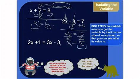 The Importance of Isolating the Variable Term