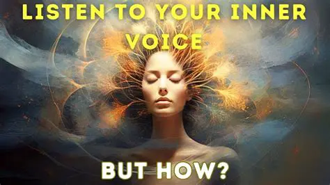 The Importance of Listening to Our Inner Voice