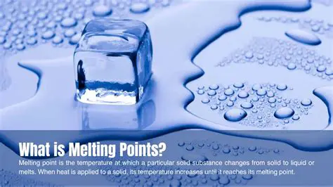 The Importance of Melting Points