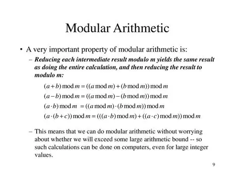 The Importance of Modular Arithmetic