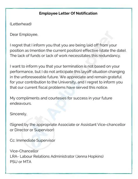 The Importance of Notifying Your Employer