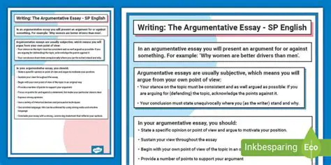 The Importance of Paragraphs in Argumentative Writing