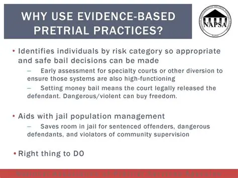 The Importance of Pretrial Decisions in the Law Enforcement Process