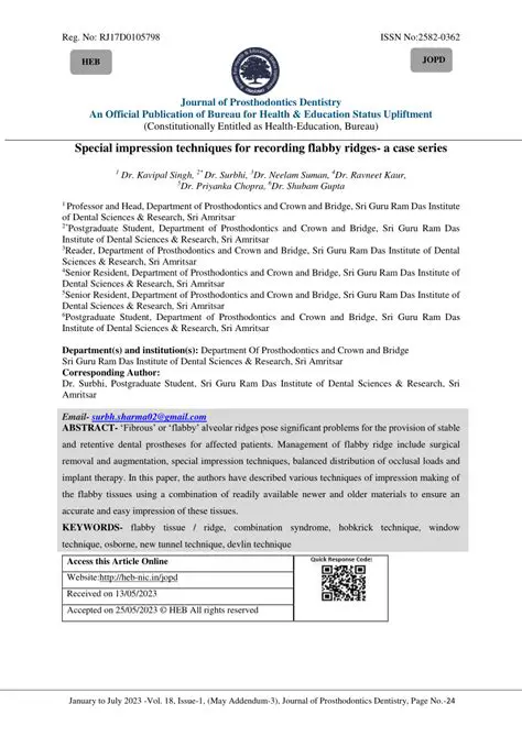 The Importance of Print Techniques in Ridge Flabby