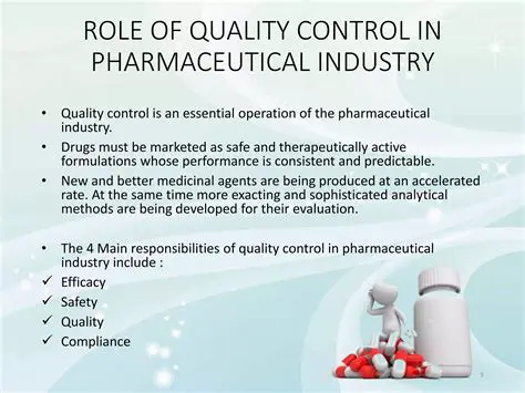 The Importance of Quality Control in Pharmaceutical Production