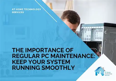 The Importance of Regular PC Maintenance
