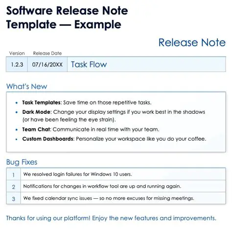 The Importance of Release Notes in Software Development