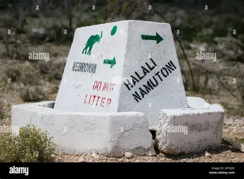 The Importance of Road Signs in Etosha National Park