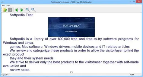 The Importance of SDR Free Mobi Reader