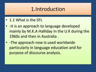 The Importance of SFL in Translation Studies