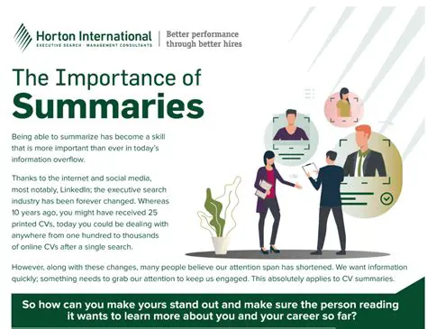 The Importance of Summary Reports in Education