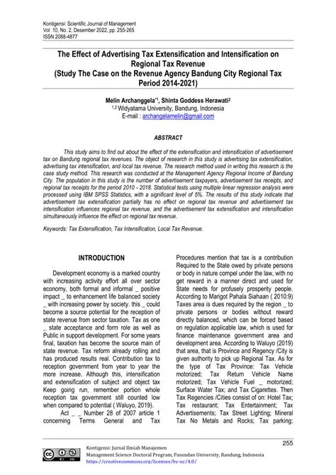 The Importance of Tax Extensification