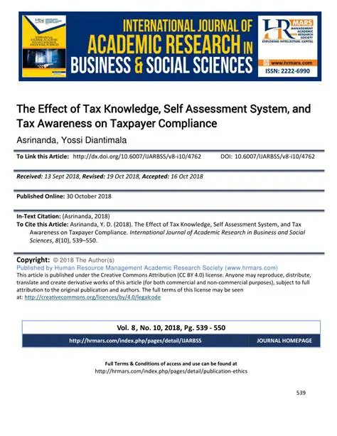 The Importance of Taxpayer Knowledge