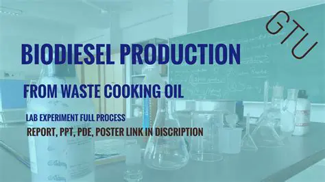 The Importance of Used Cooking Oil in Biodiesel Production