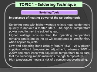 The Importance of Wattage in Soldering