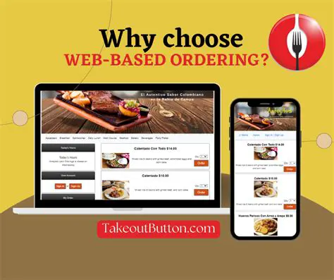 The Importance of Website Based Ordering System