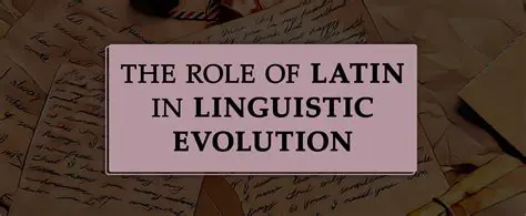 The Influence of Latin on Modern Legal Language