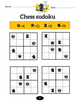 The Intersection of Chess and Sudoku Players