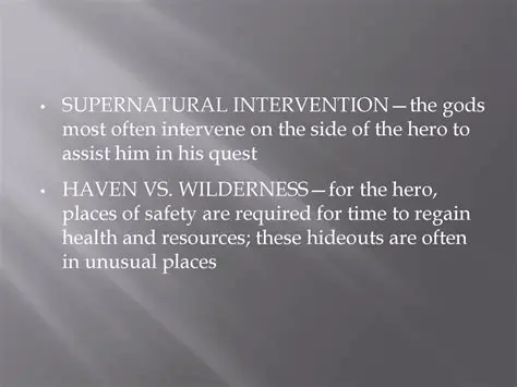 The Intervention of a Supernatural Force
