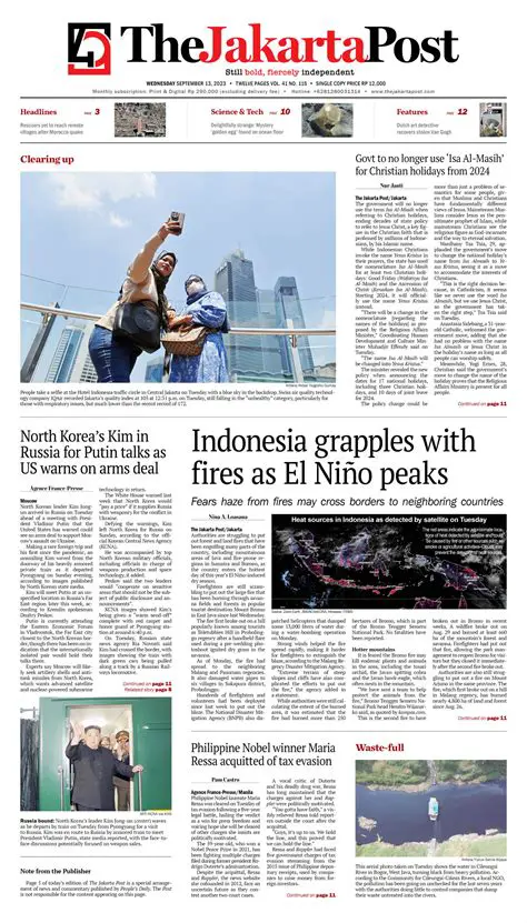 The Jakarta Post Newspaper: A Chronicle of Indonesia's English-Language Journalism