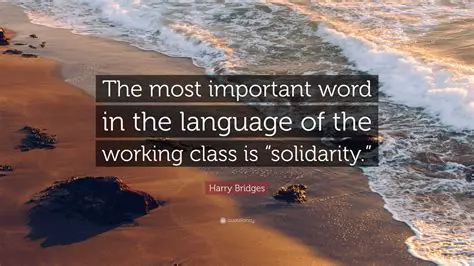 The Language of the Working Class