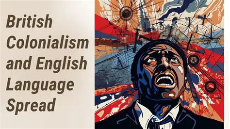 The language was also influenced by the British colonial period