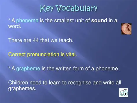 The Largest Unit of Sound in a Word