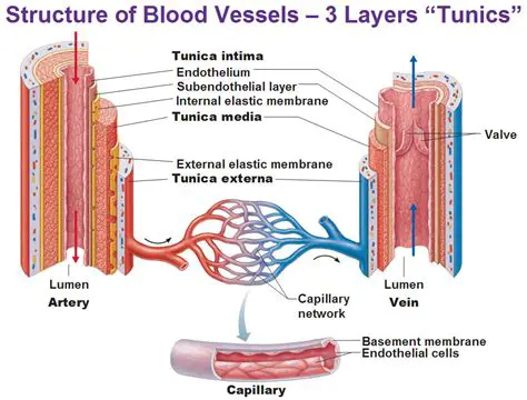 The Layers of Arterial Blood Vessels