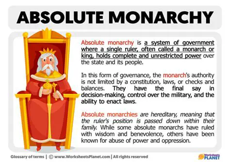 The Legacy of Absolute Monarchy