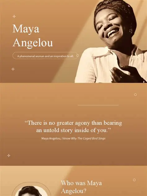 The Legacy of Maya Angelou