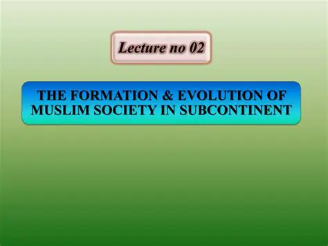 The Legacy of Muslim Society
