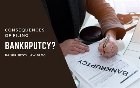 The Legal Consequences of Bankruptcy Decisions