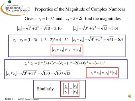 The Magnitude of Complex Numbers