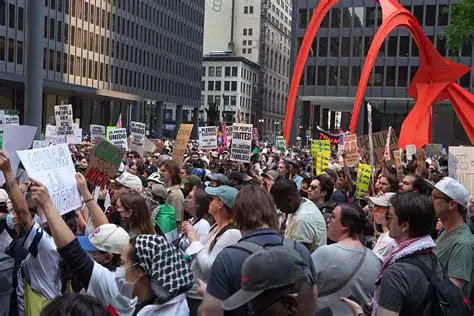 The march was a protest against the exploitation of workers