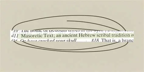 The Masoretic Text and the Debate Over Censorship