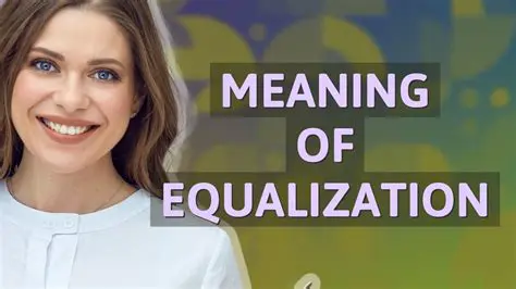 The Meaning of Equalization