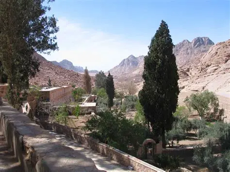 The Monastery of Saint Catherine in Sinai