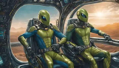 The Mysterious Blonde Girl and the Alien Pilots