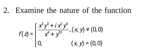 The Nature of the Function