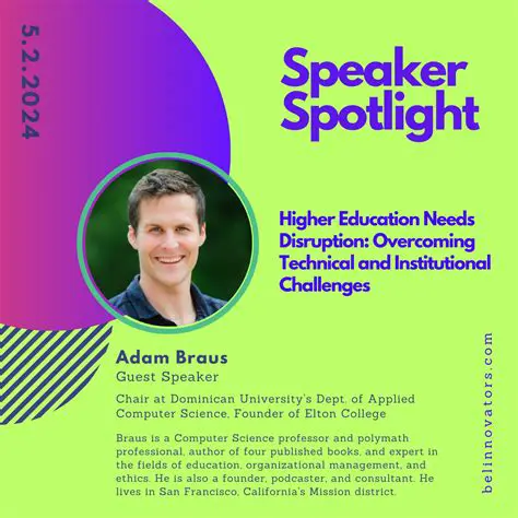 The Need for Disruption in Higher Education