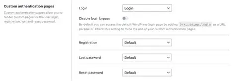 The Need for Revamped Authentication Pages